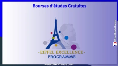 Inscription à la bourse d'excellence Eiffel pour étudier en France